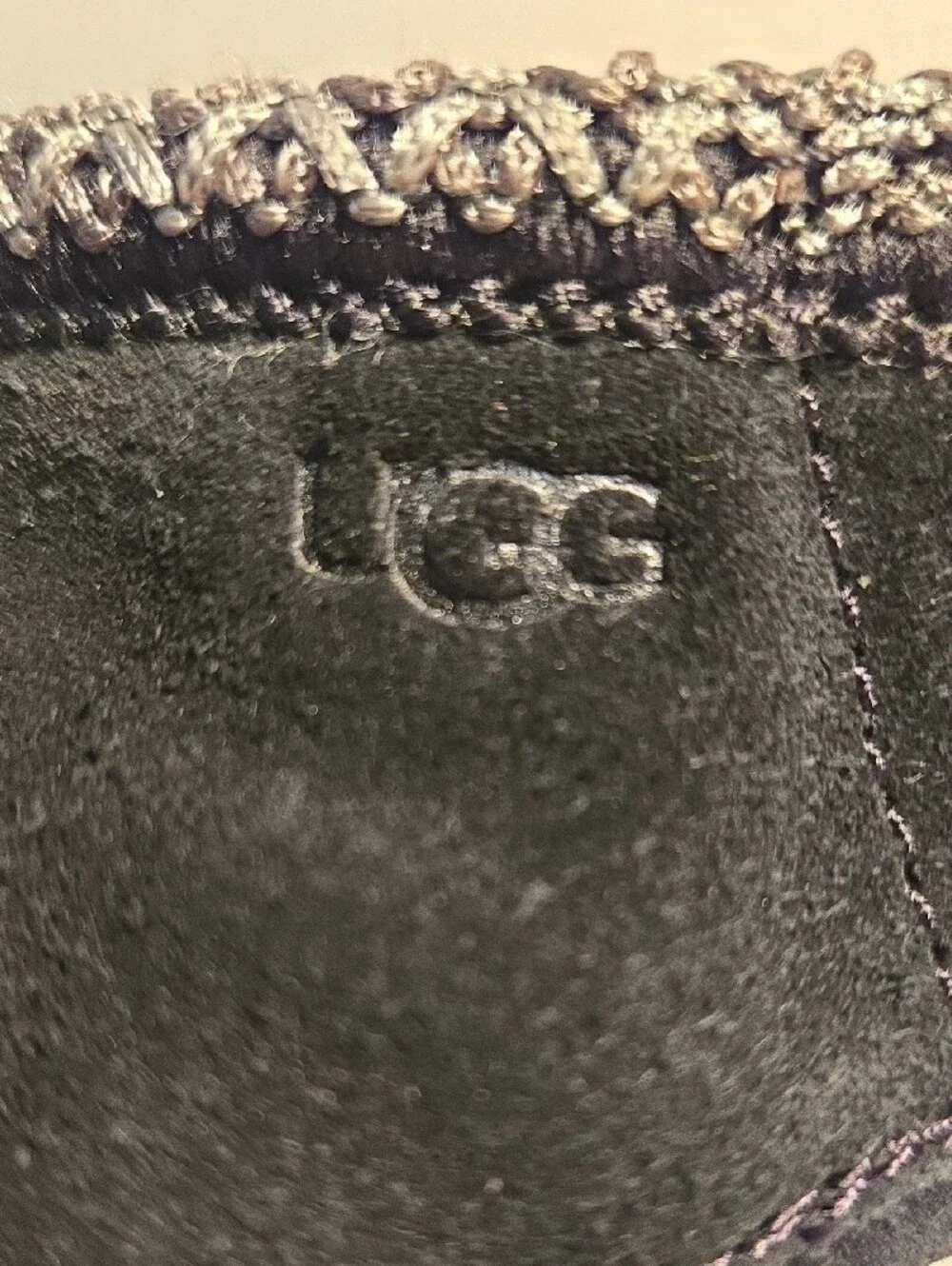 UGG® Tasman Slipper - Baby / Toddler - Black Size 04 - 05